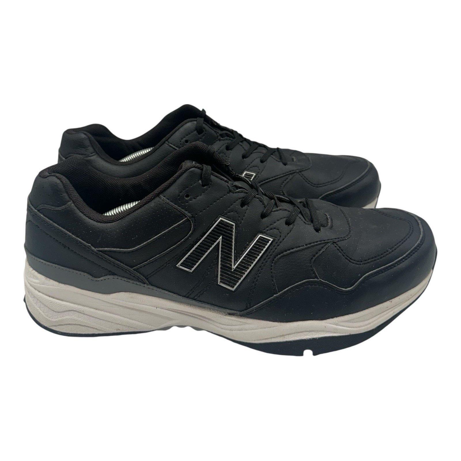 New Balance Golf Shoes Mens Sz 13 D Black Spiked Comfort Athletic Nbg1701